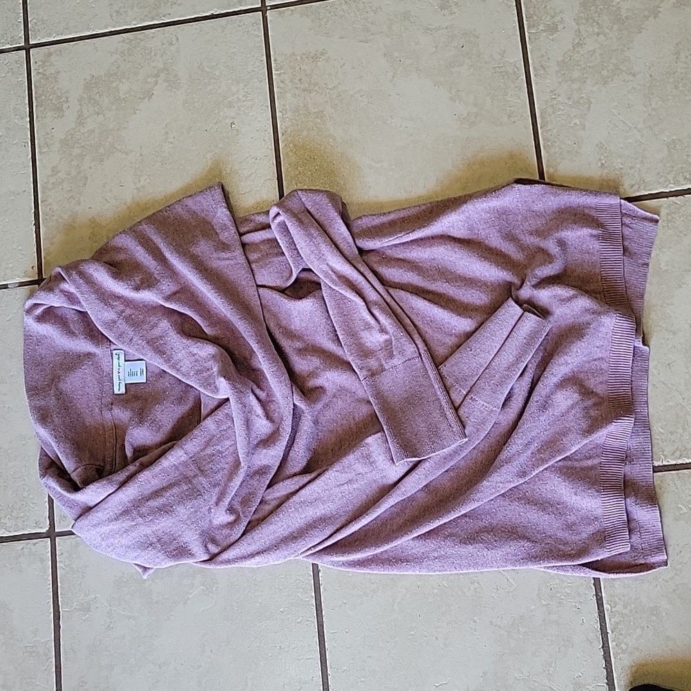 Long sleeve shirt built in scarf